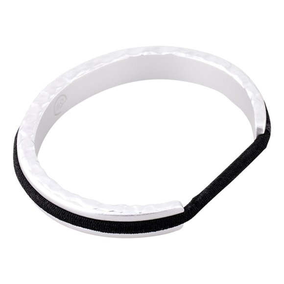 🆕 MARIA SHIREEN Purity Adjustable Silver Hair Tie Bracelet - Picture 2 of 3